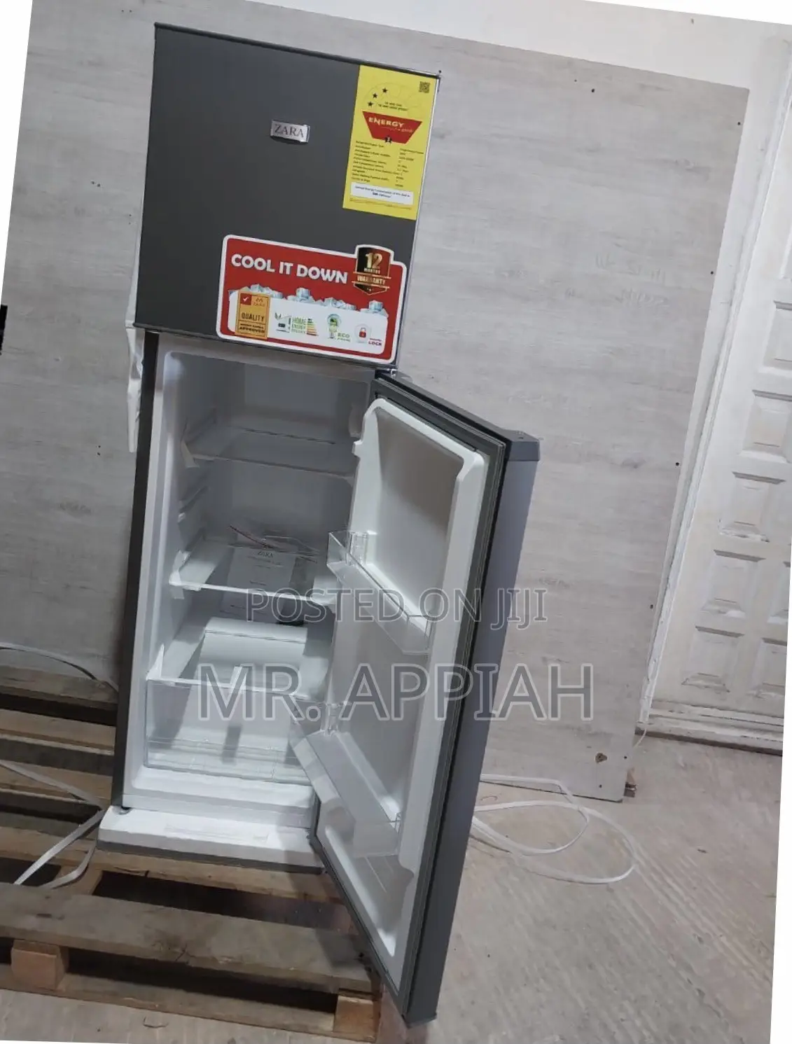 Well Built Zara-220bf Double Door Refrigerator.