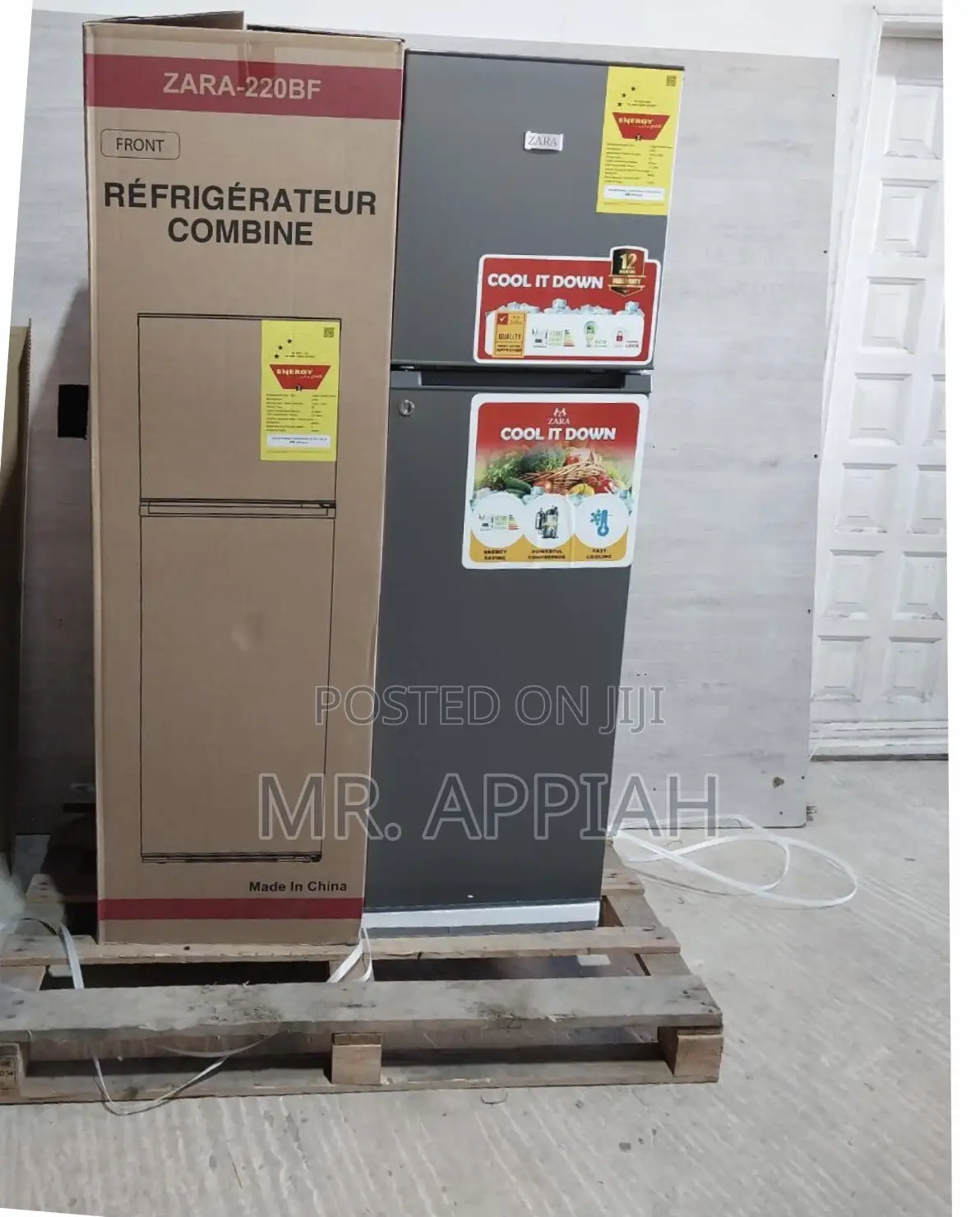 Newly Made Zara-220bf Top Mount Freezer Fridge.