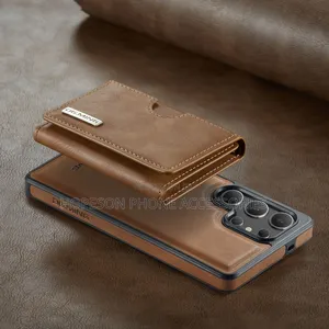 Samsung Magsafe Leather Case With Detachable Magnetic Wallet
