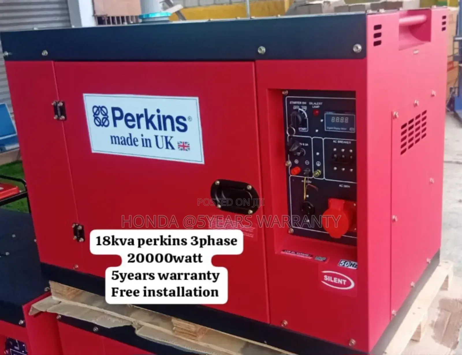 Energize Your Community With 18kva 20000watt Perkins 3phase