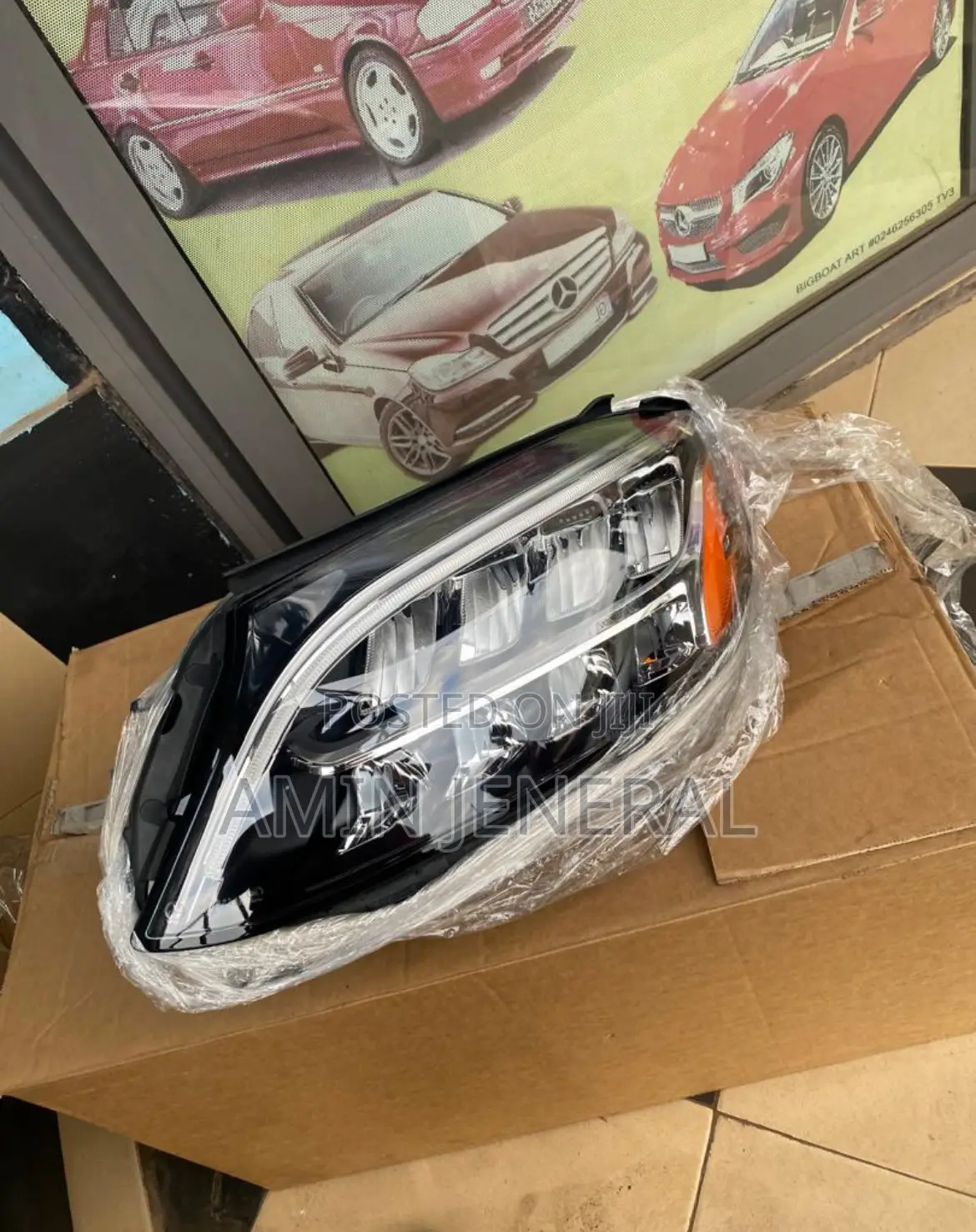 W205 Double Charger Headlight American Type