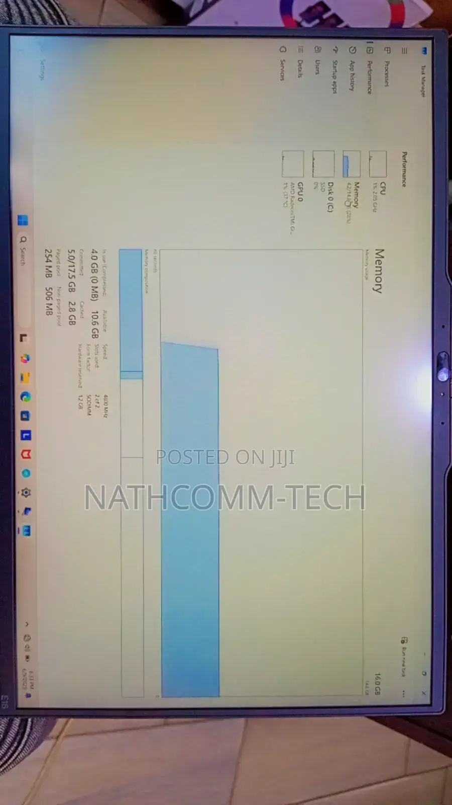 New Laptop Lenovo Thinkpad E16 G1 16GB AMD Ryzen 5 SSD 512GB