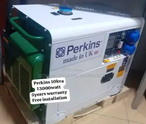 Shining Brighter Together 10kva 13000watt Perkins Generator