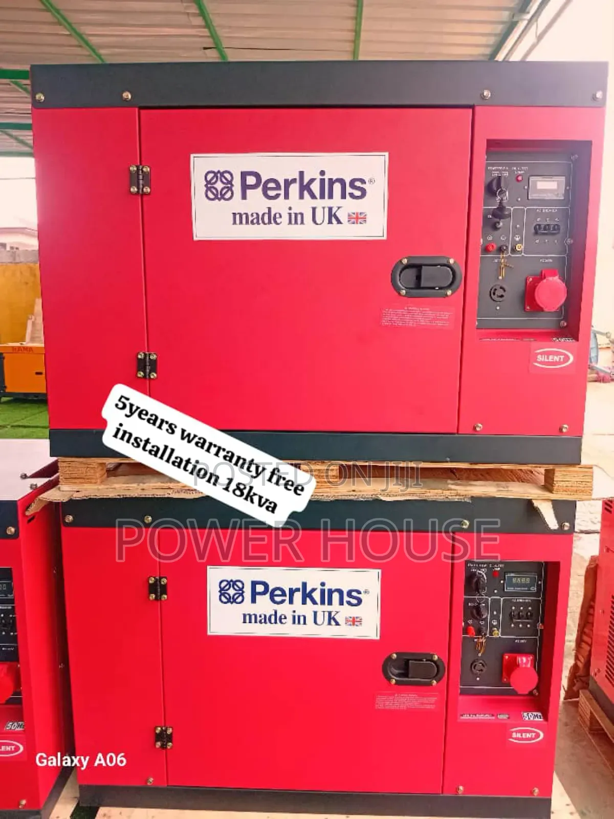 Copper Onyx Ring Perkins 18kva Diesel 18kva Generator