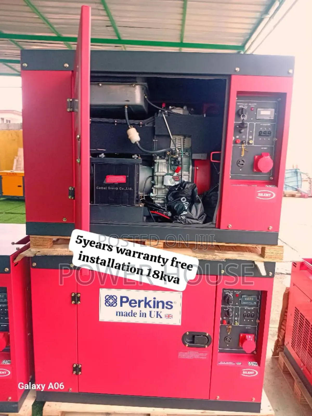 Copper Gladius Line Diesel 18kva Generator Perkins 18kva