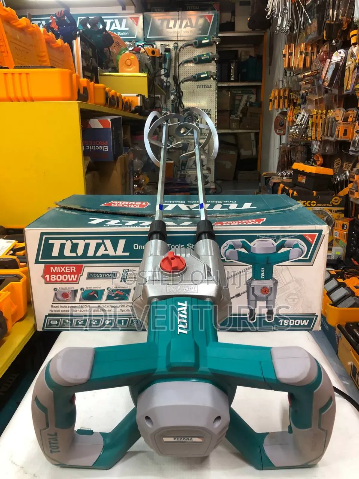 Total 1800w Mixer ( Double / Twin Paddle)