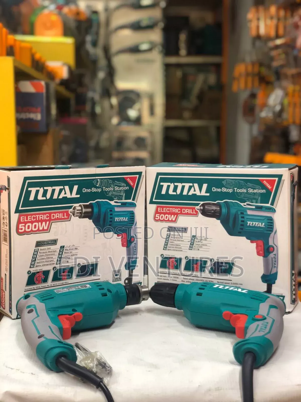 Total 500w Electric Drill