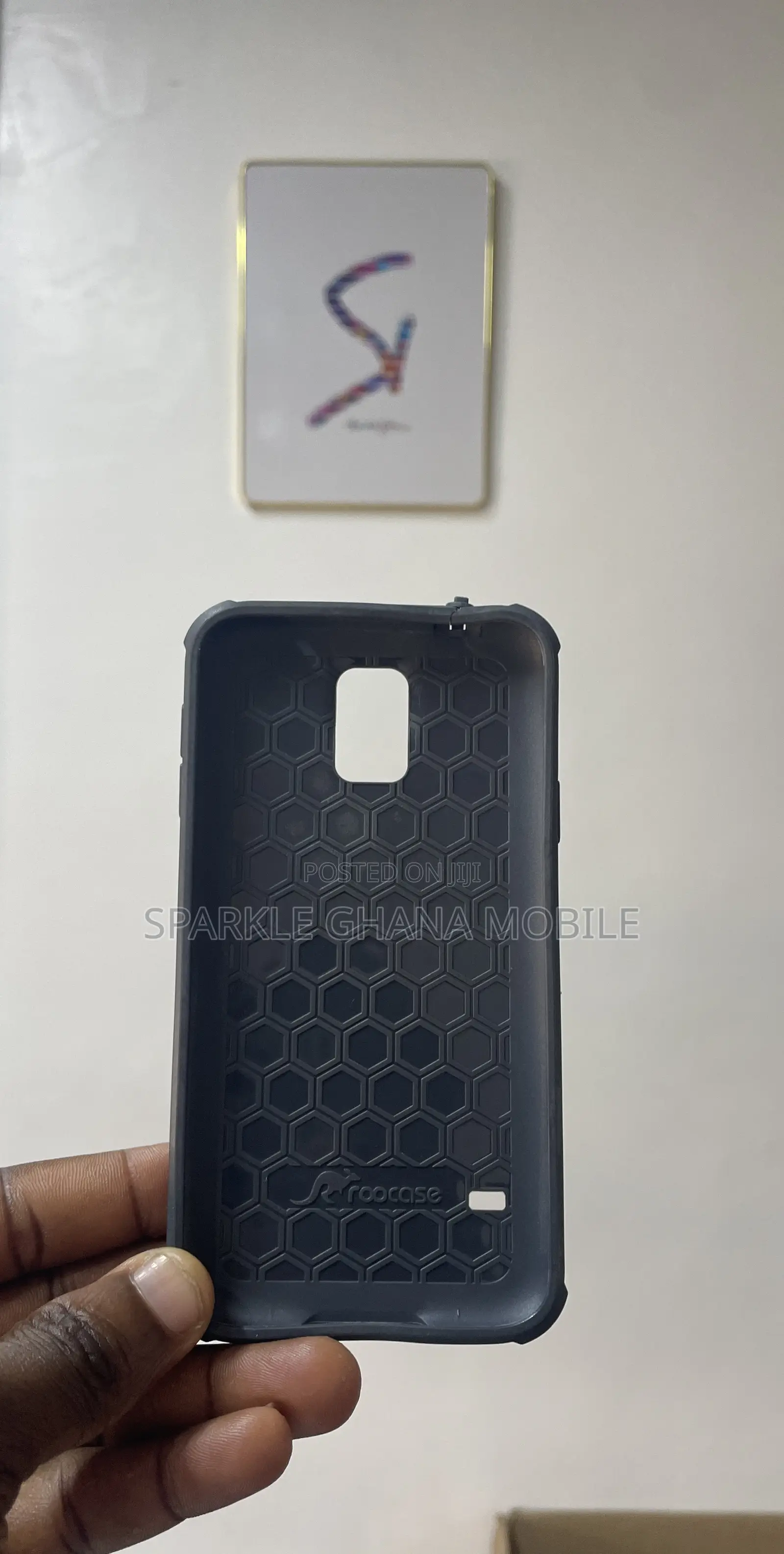 Samsung Galaxy S5 (Kroocase) Black Back Case
