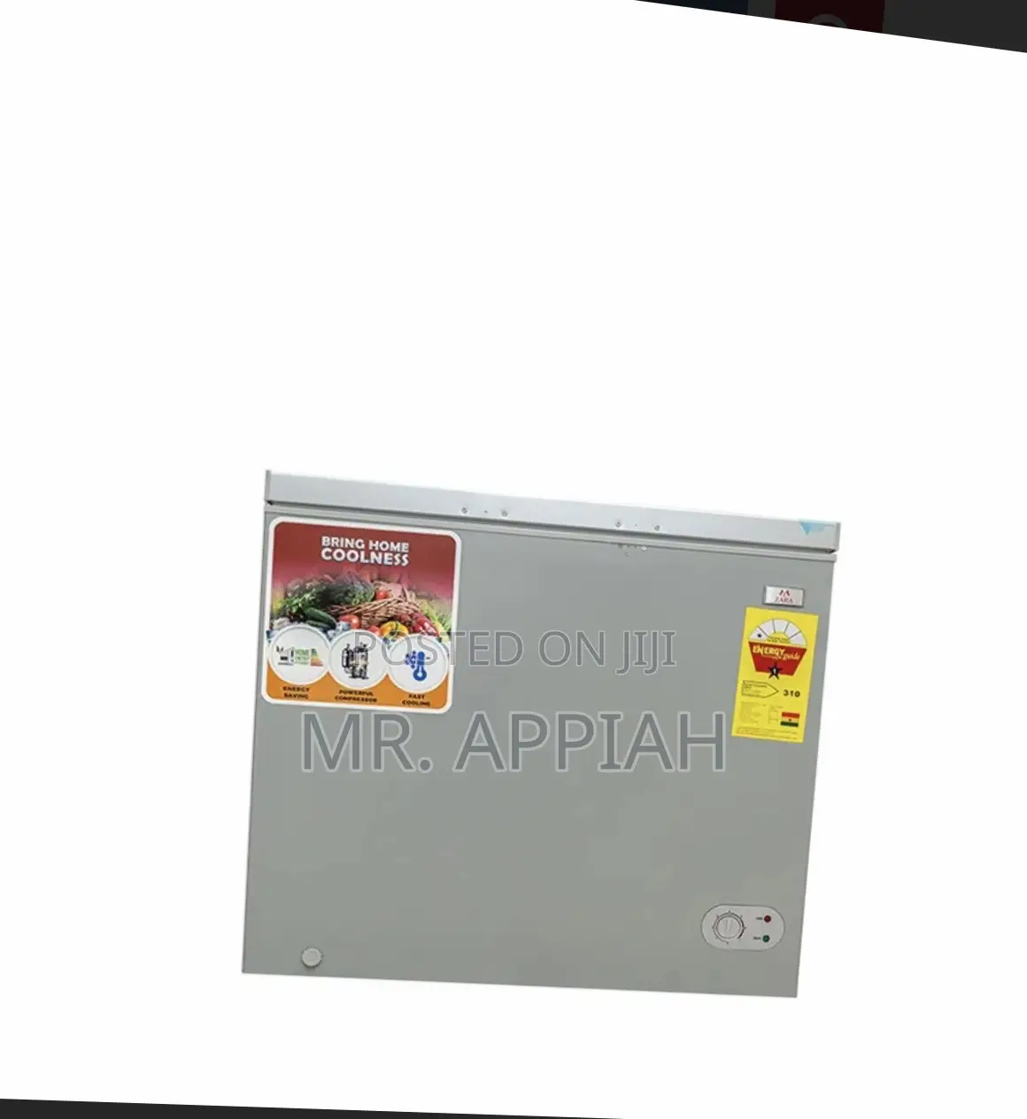 Convenient Zara-200s Single Door Chest Freezer.