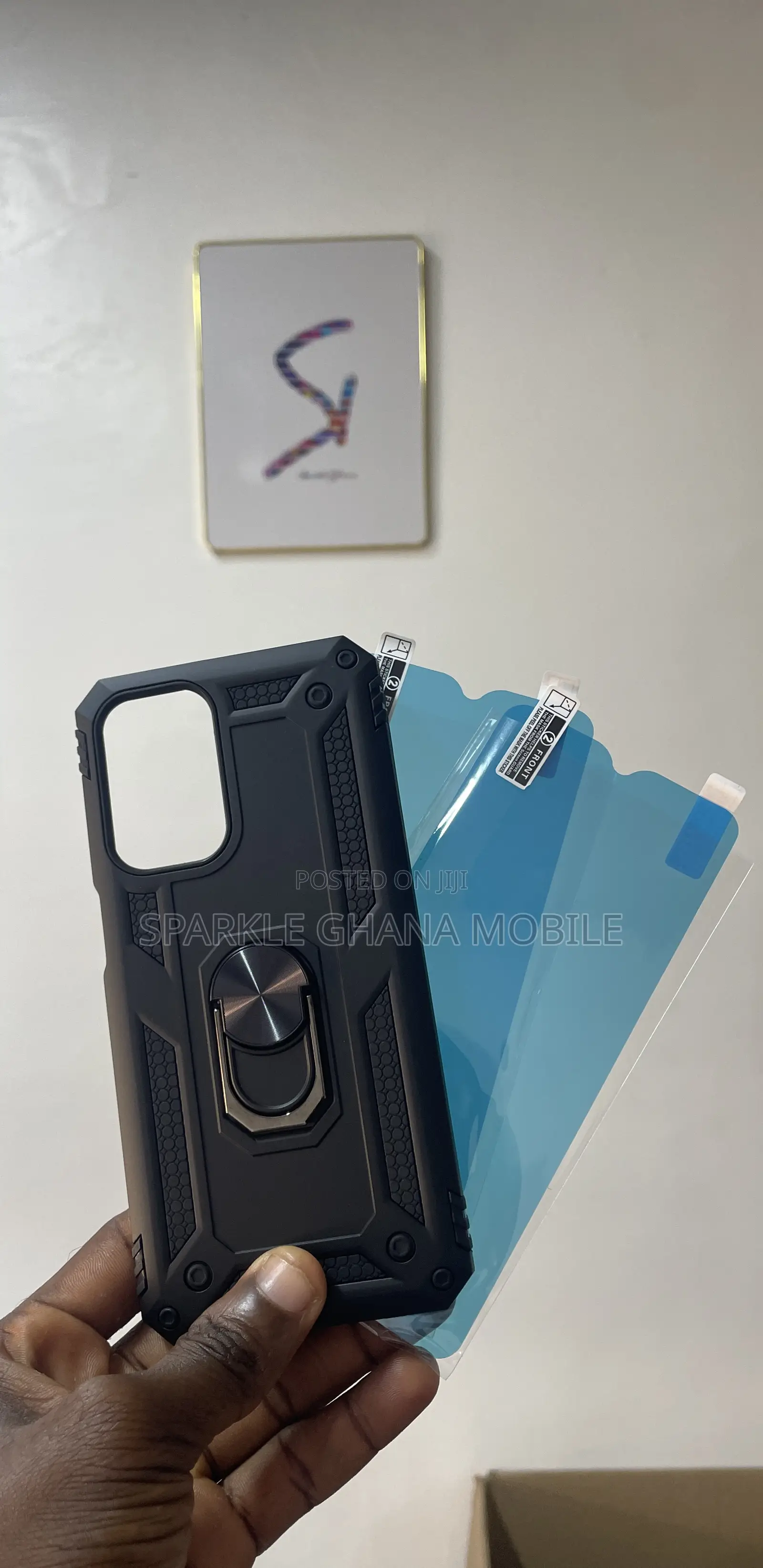 Samsung Galaxy A3 (Protection Rugged Case) Black Case