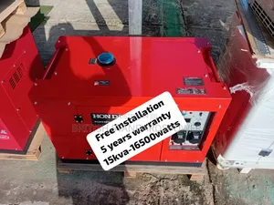 Remote Engine Start 15kva Silent Diesel Genset