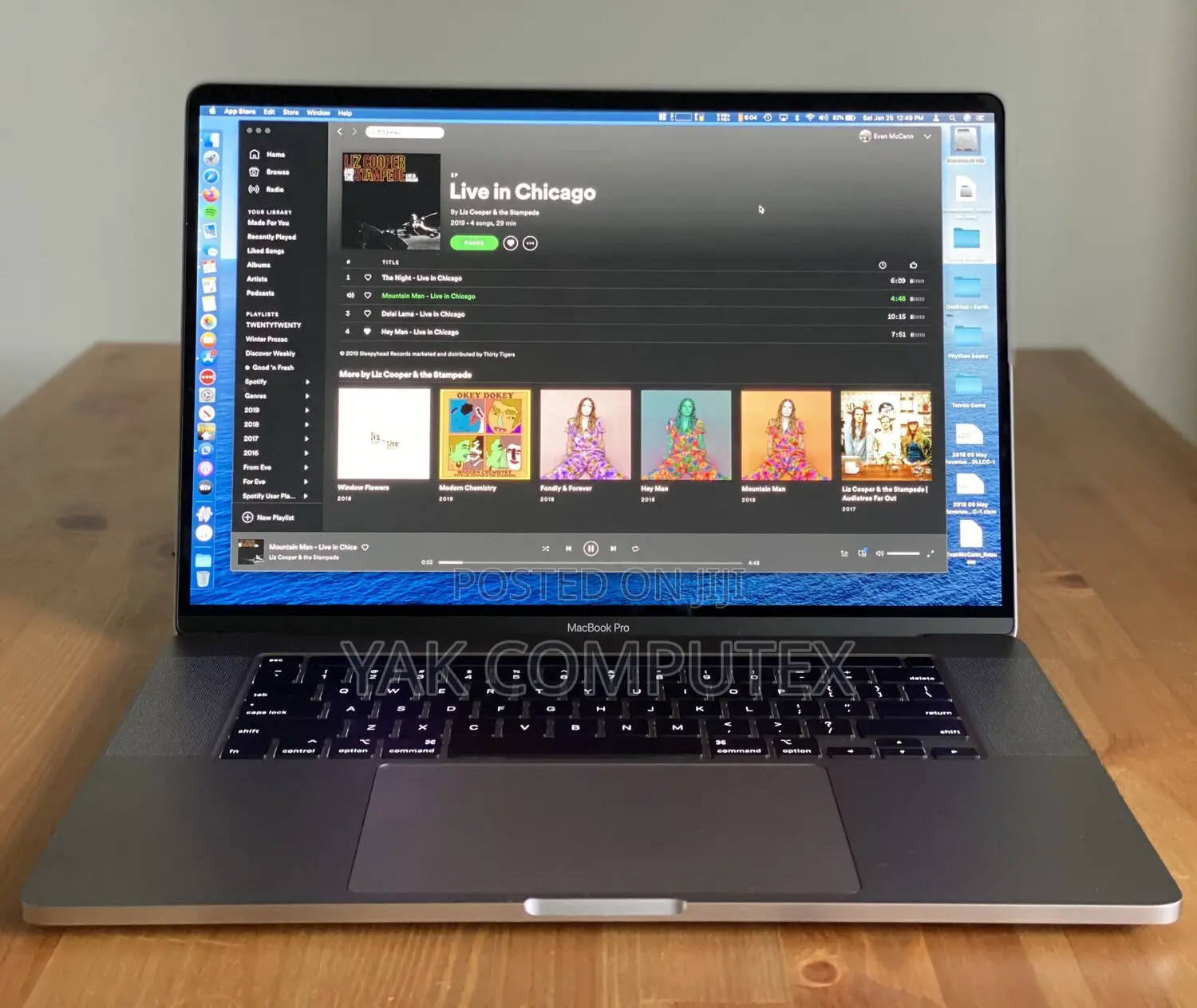 Laptop Apple MacBook Pro 32GB Intel Core i7 SSD 512GB