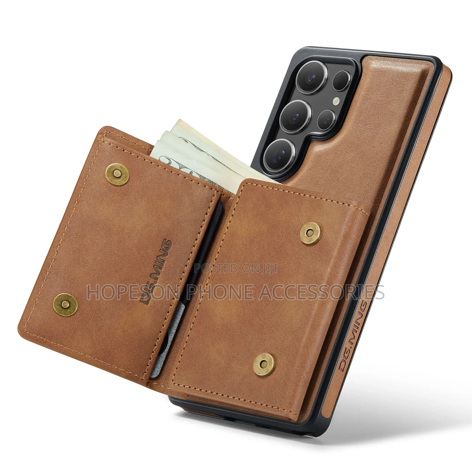 Samsung Magsafe Leather Case With Detachable Magnetic Wallet