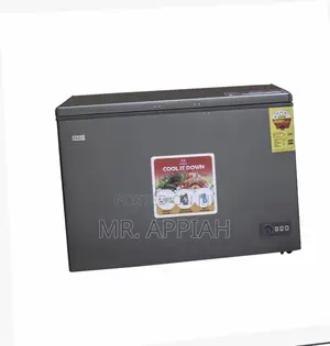 Awesome Zara-360 Single Door Electric Freezer(Dark Gray)