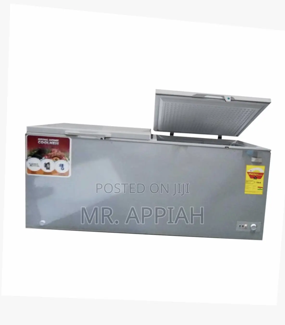 Beautiful Made Zara-450ltr Double Door Chest Freezer.