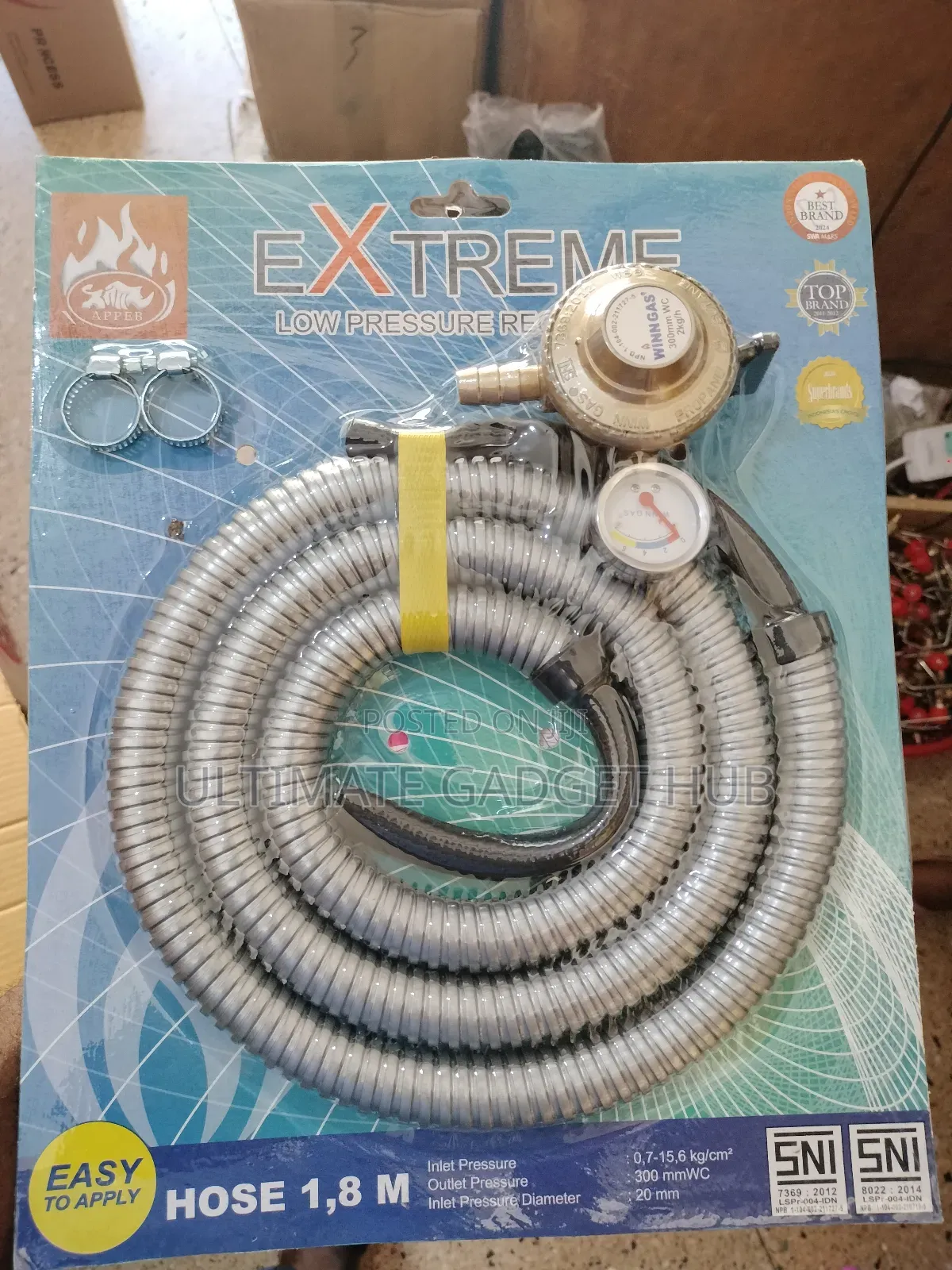 Extreme Gas Hose and Regulator Package
