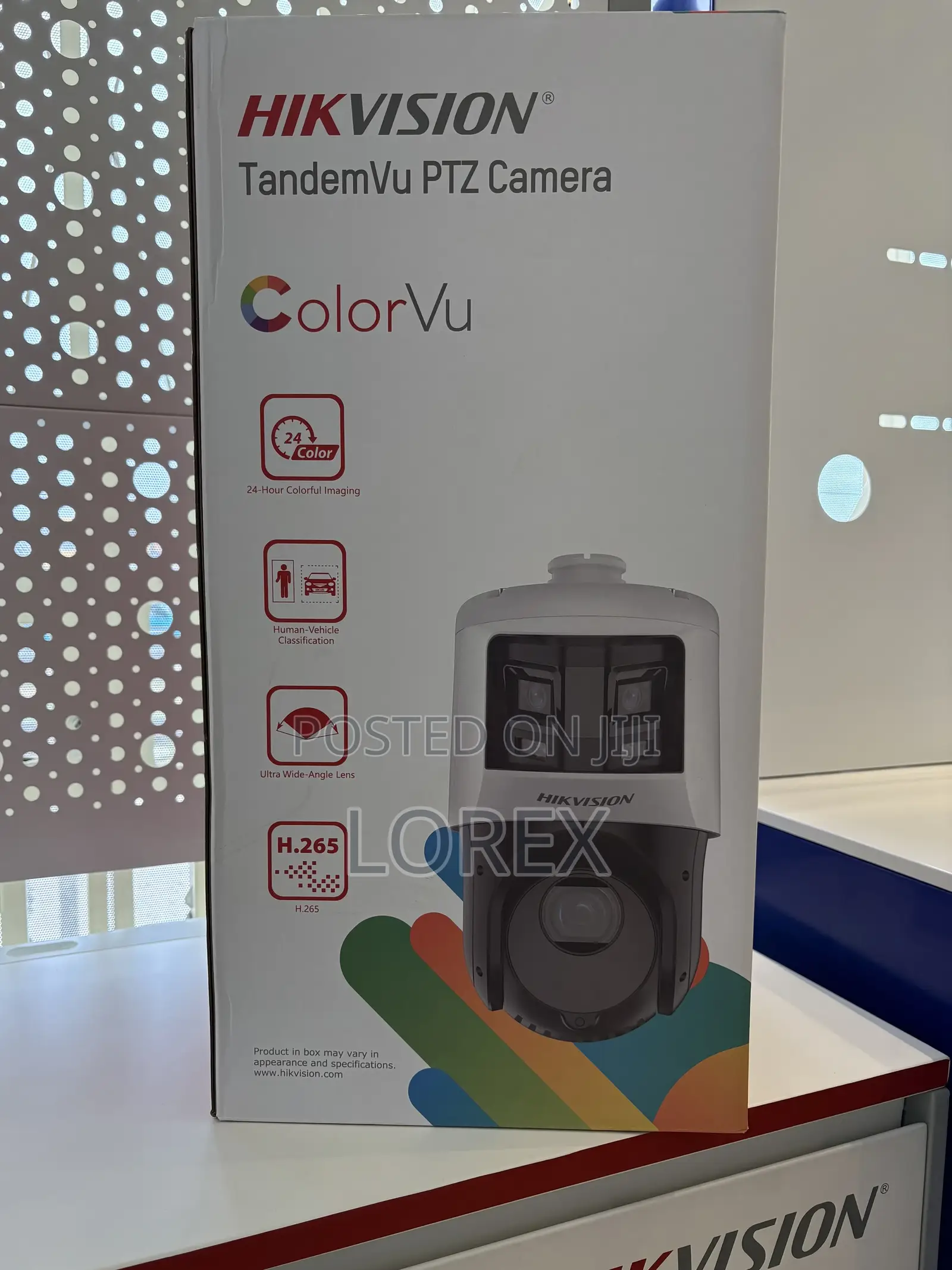 Hikvision Ip PTZ Tandemvu 25x Zoom Full Colorvu Panoramic