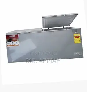 Beautiful Made Zara-650fl Single Door Chest Freezer(Silver)
