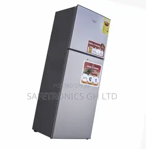 Perfect Grey Topfreezer Doubledoor 157l Zara-220bf Fridge