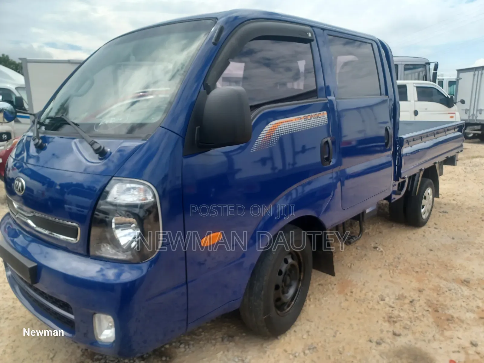 Kia Bongo Double Blue