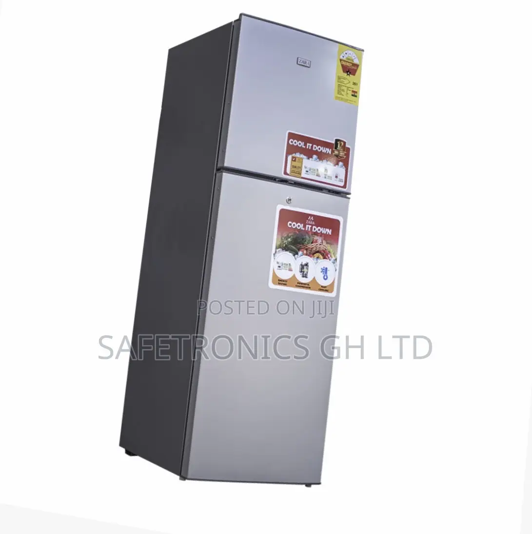 Purchase Zara-330bf Doubledoor Grey Topfreezer 255l Fridge