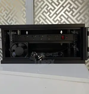 4u Cabinet Rack With Fan And Pdu 6way 520x400x240