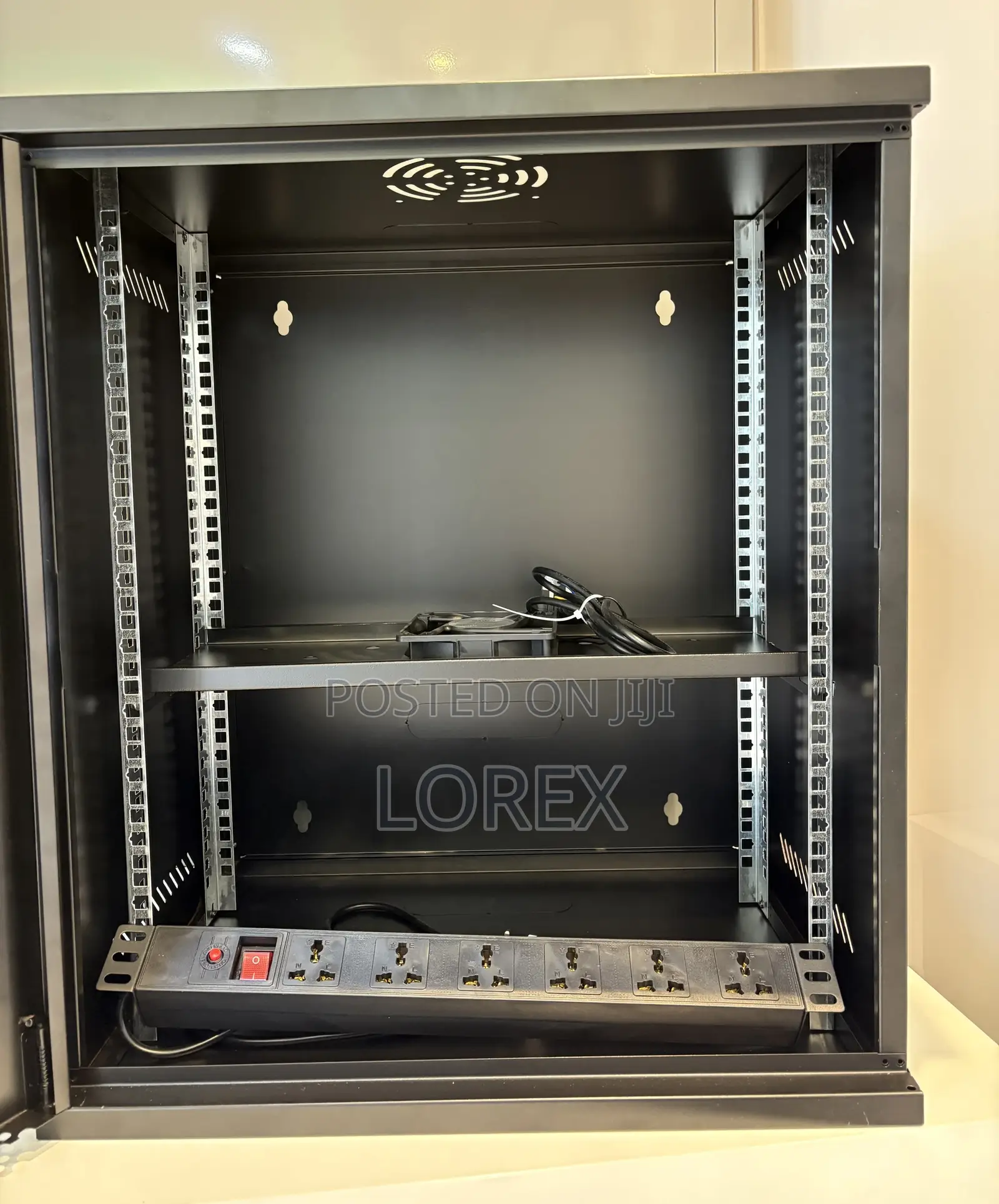 12u Rack Cabinet With Pdu and Fan 520x400x600