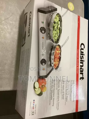 Cuisinart Cb-60p1 Countertop Double Burner