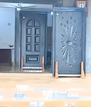 Black Designated Security Doors