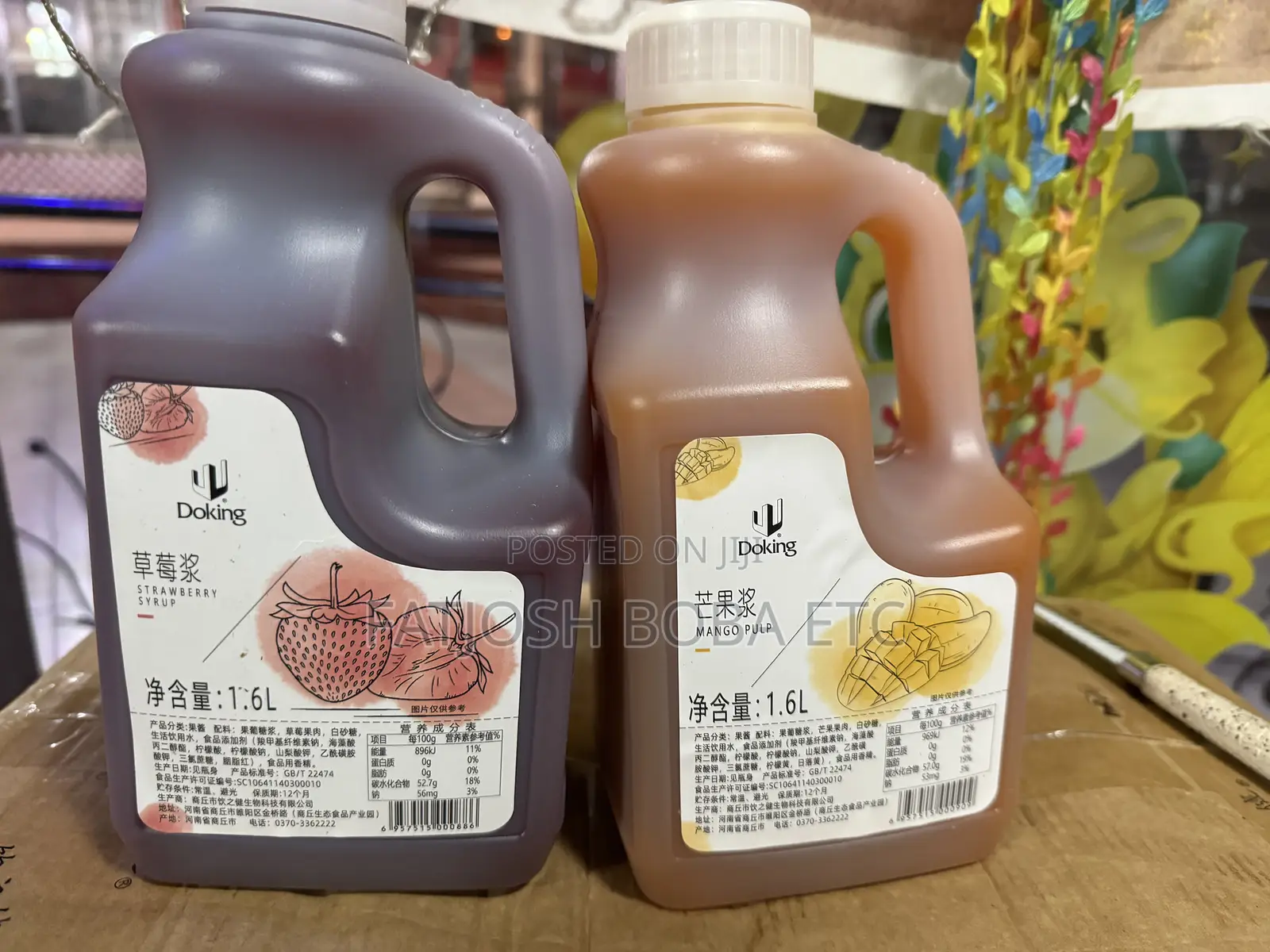 Fruit Syrups