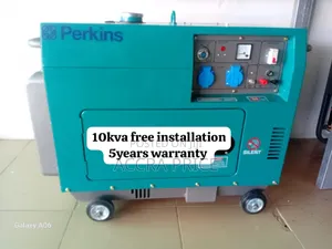Crown Node Perkins 10kva 13000watts Diesel Generator
