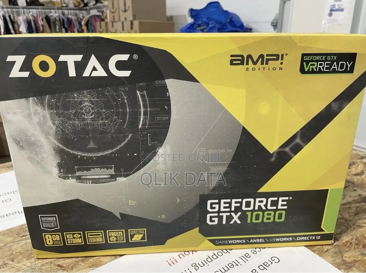 Zotac Geforce GTX 1080 Amp! Edition