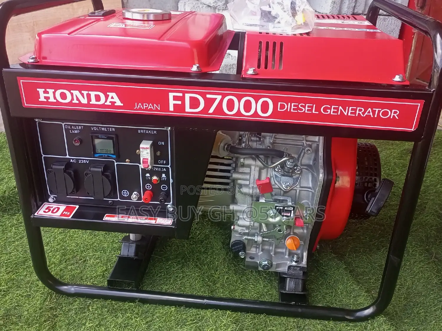 Well Made Diesel 230v Generator Honda Generator 7.5kva Honda