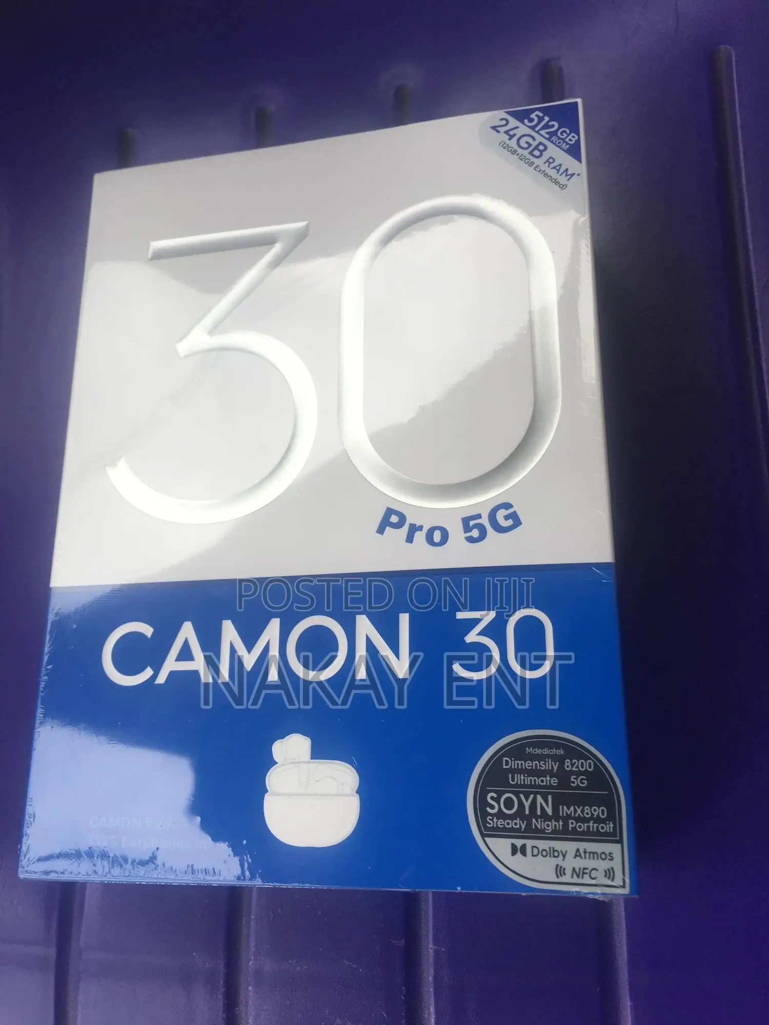 New Tecno Camon 30 Pro 5G 512 GB Blue in Accra Metropolitan - Mobile ...