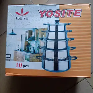Brand New 5 PCS Stainless Yosite Stock Pots(Pls Read Below)