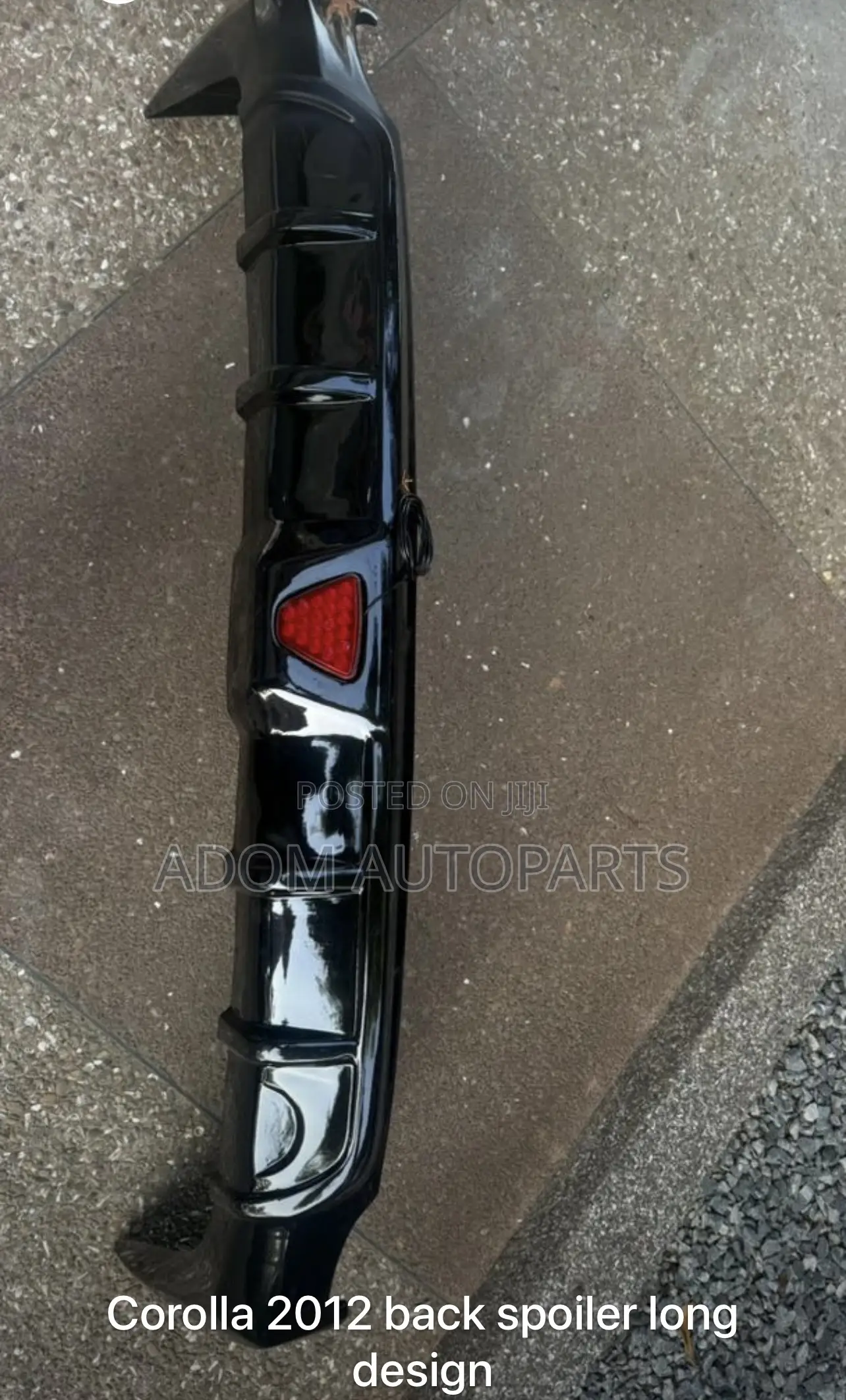 Corolla Back Bumper Spoiler Diffuser