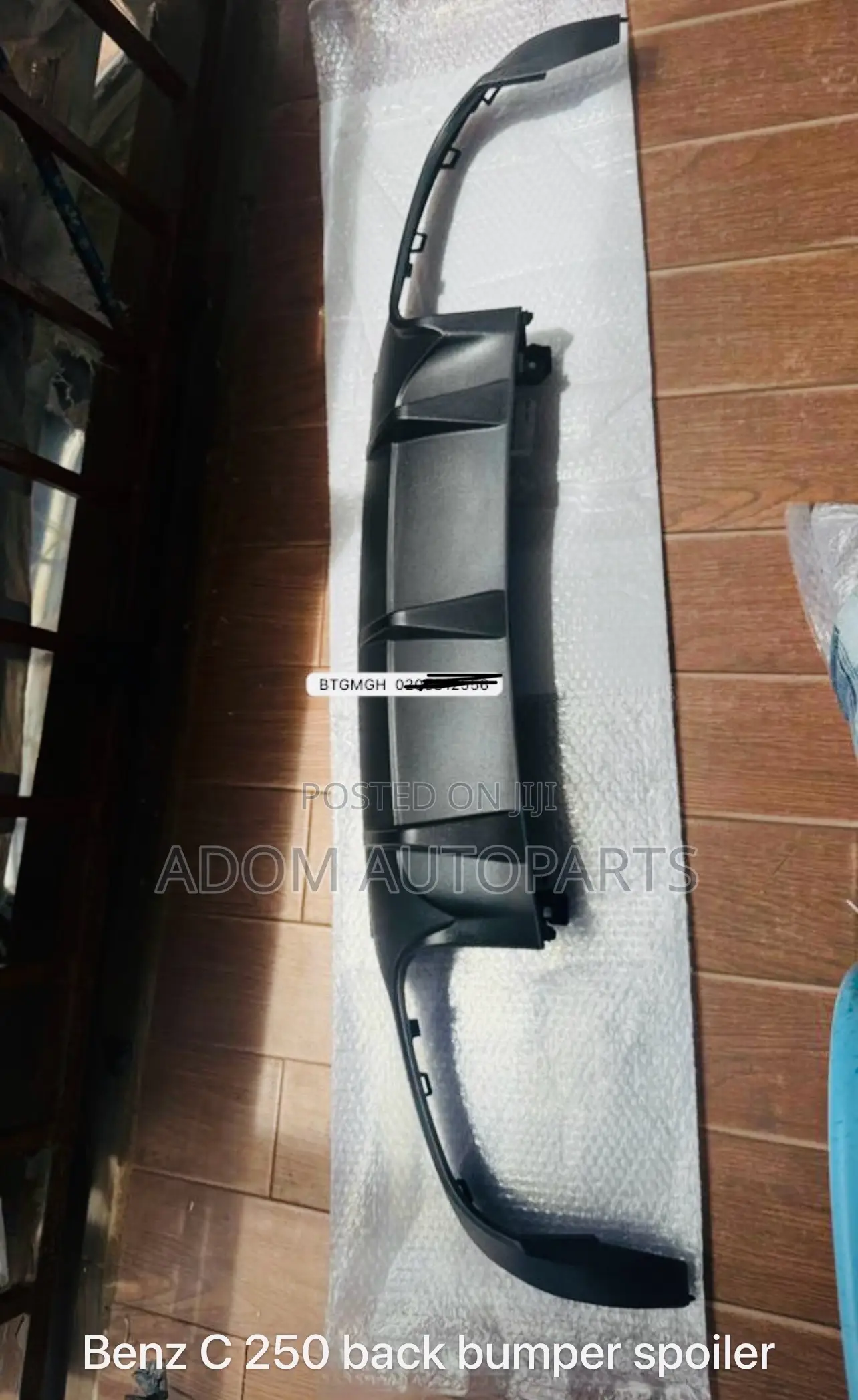 Mercedes Benz C250 W204 Back Bumper Diffuser