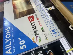 Brand New 50” Smart Uhd Ailyons Tv