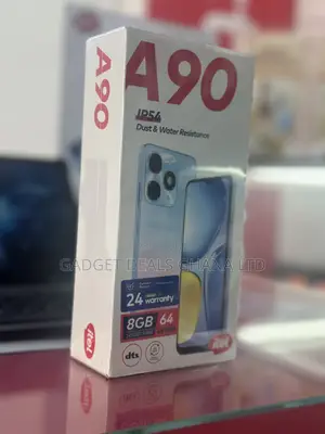 New Itel A90 64 GB Black