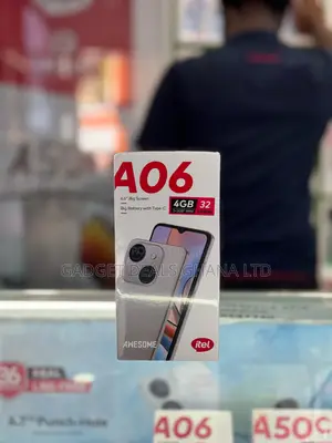 New Itel A06 32 GB Black