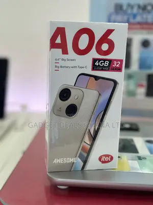 New Itel A06 32 GB Black