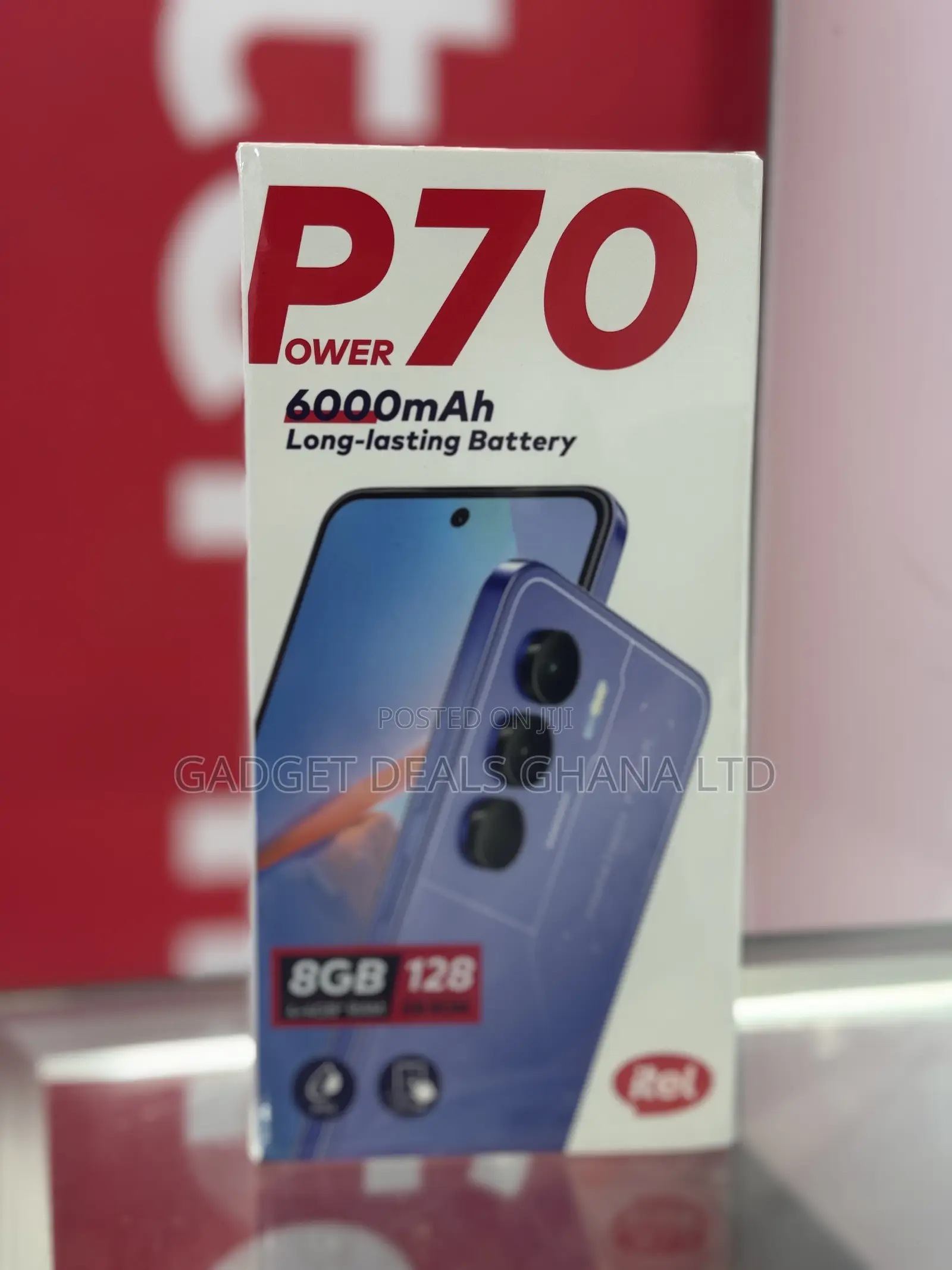 New Itel Power 70 128 GB Silver