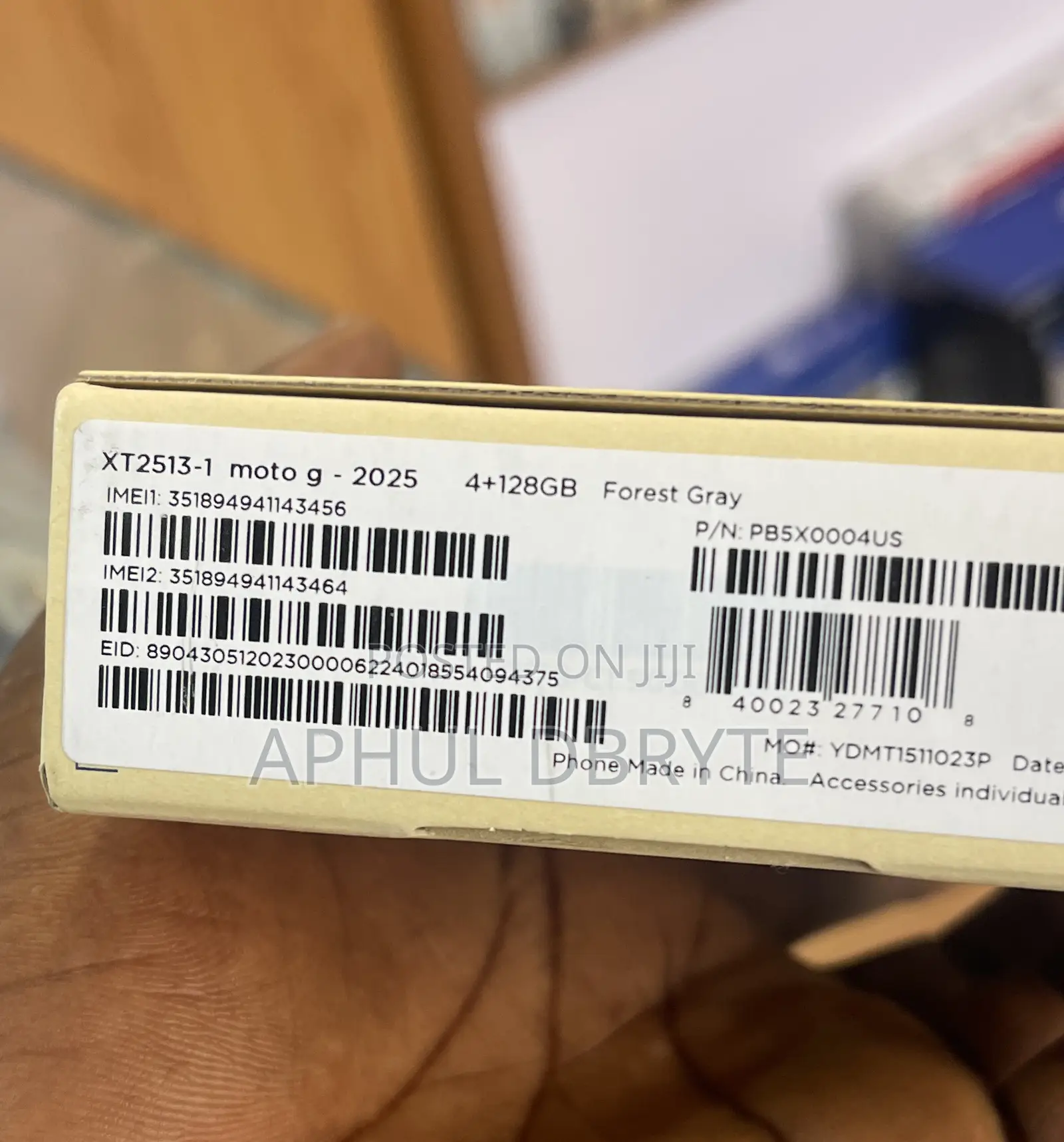 New Motorola Moto G 5G 128 GB Gray