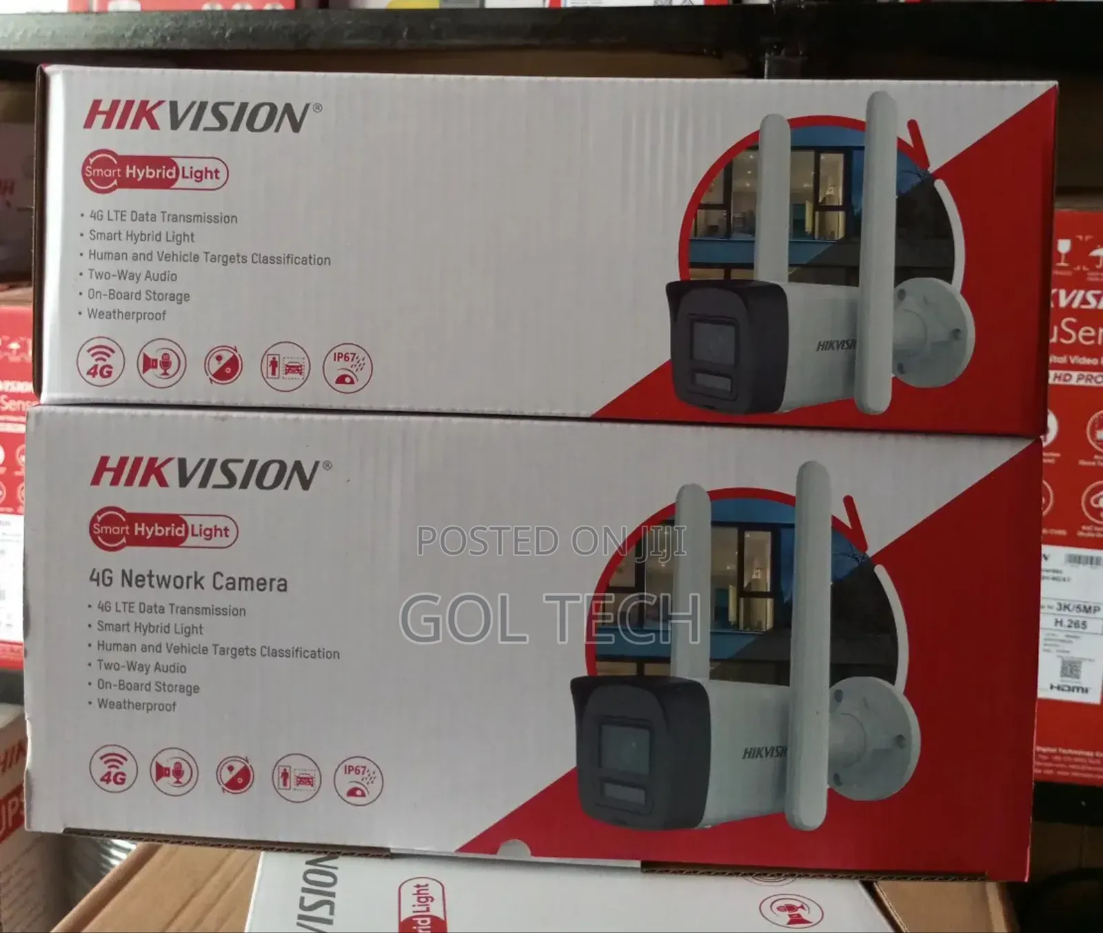 Hikvision 4g Wireless Bullet Camera With Motion Detection