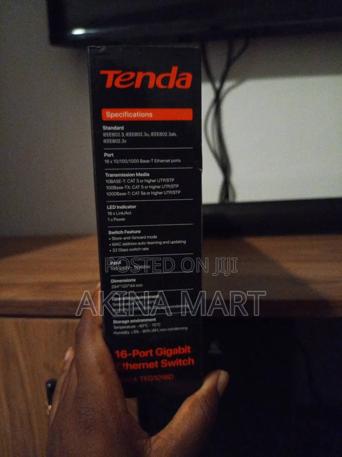 Tenda 16-Port Gigabit Ethernet Switch