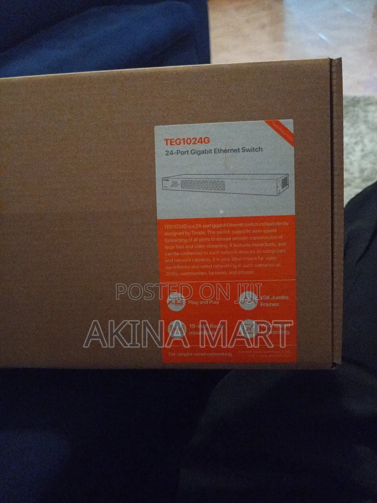 Tenda 24-Port Gigabit Ethernet Switch