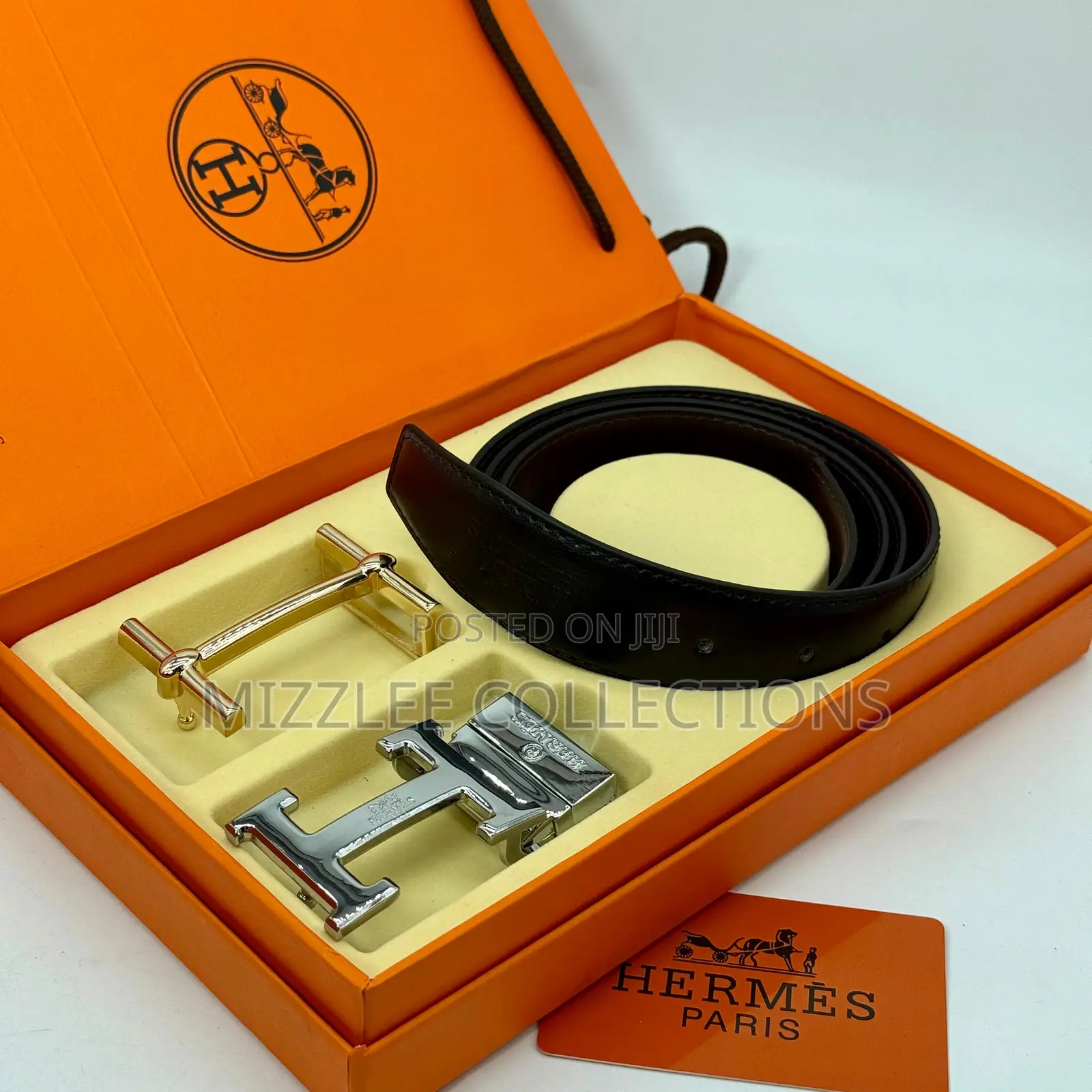 Boxed Belt for Men