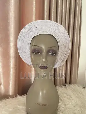 White Autogele Head Gear