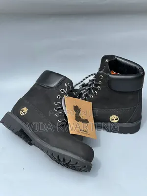 Photo - High Quality Timberland All Black Boots
