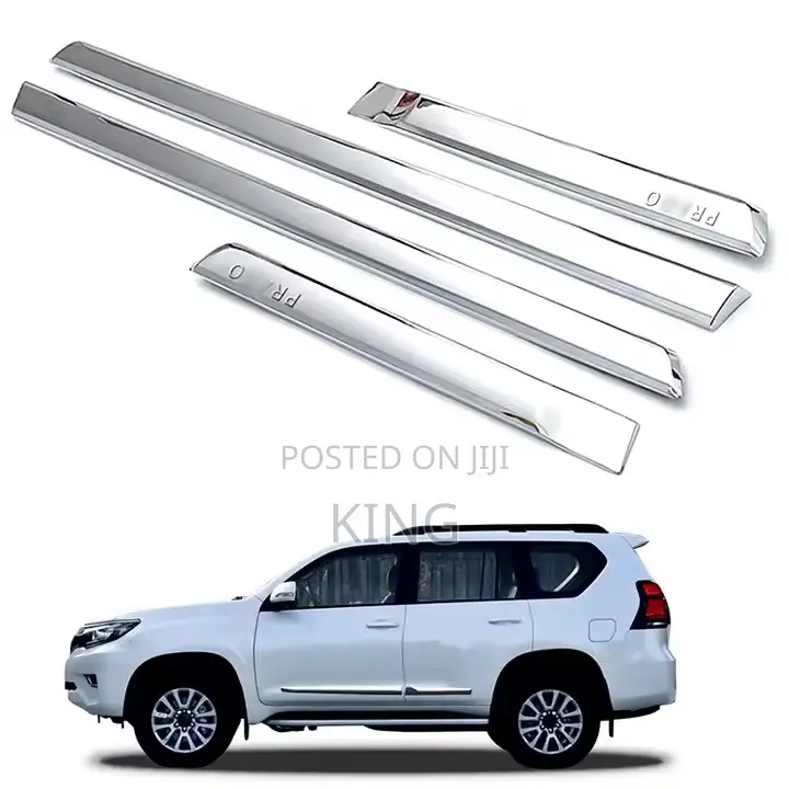 2018 2023 Toyota Landcruiser Door Silver Moulding Molding